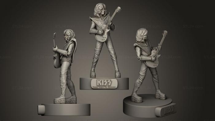 Statues of famous people (TOMMY THAYER KISS, STKC_0118) 3D models for cnc